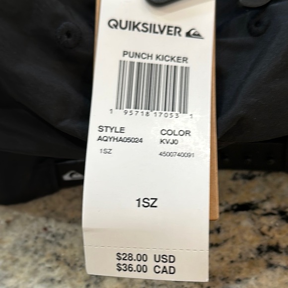 Quiksilver Black Cap - Picture 4 of 5